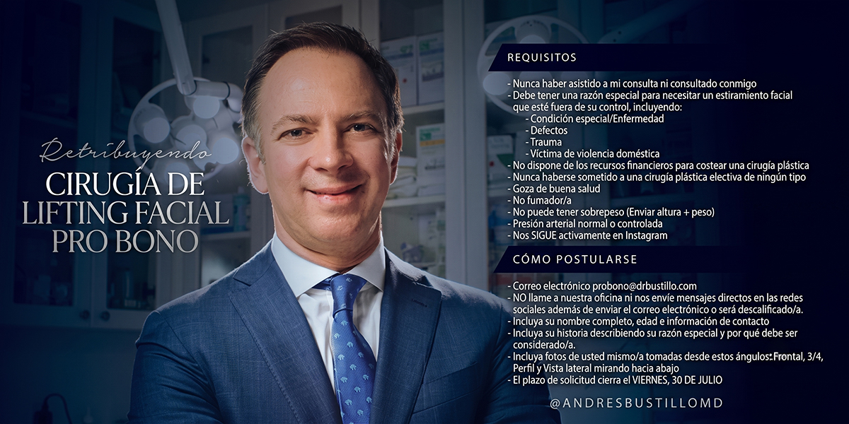 Cirugía de Lifting Facial Pro Bono